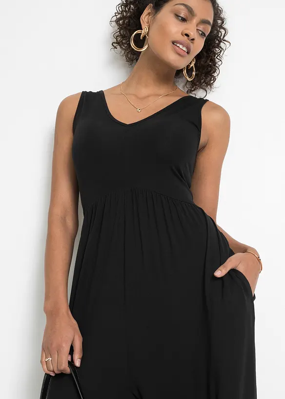 Jerseyjumpsuit av viskosmix, bonprix
