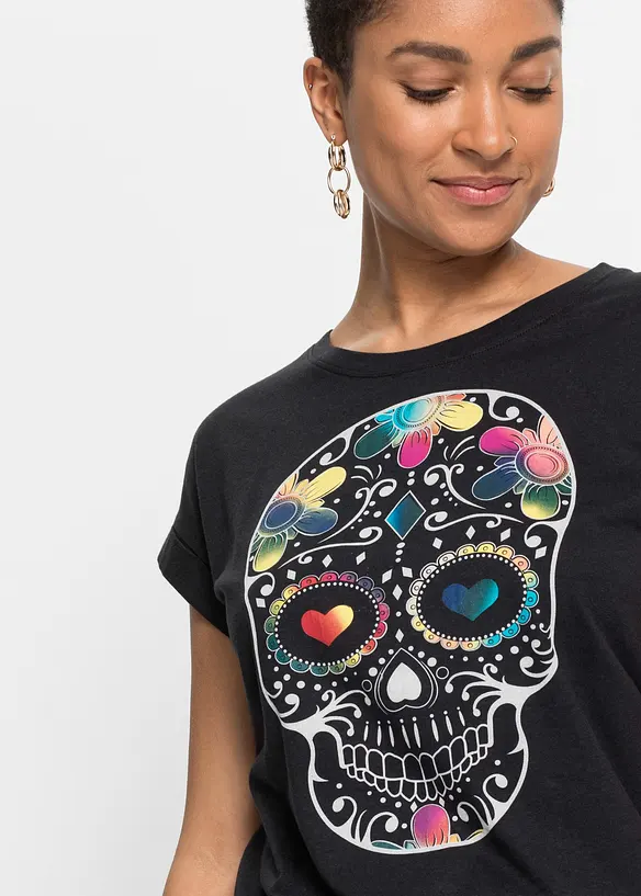 T-shirt av mjuk viskosmix, bonprix