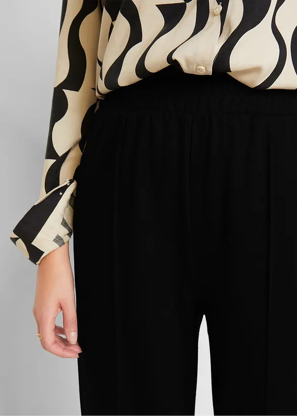 Marlenebyxa i jersey, bonprix