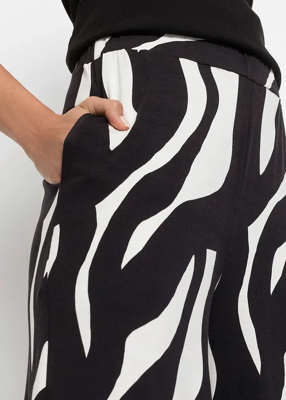 Jerseybyxa i mjuk viskosmix, bonprix