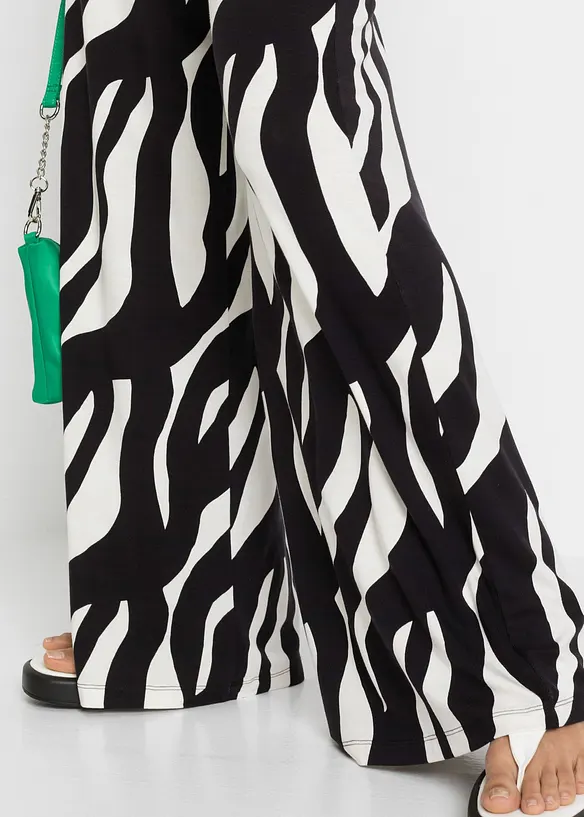 Jerseybyxa i mjuk viskosmix, bonprix