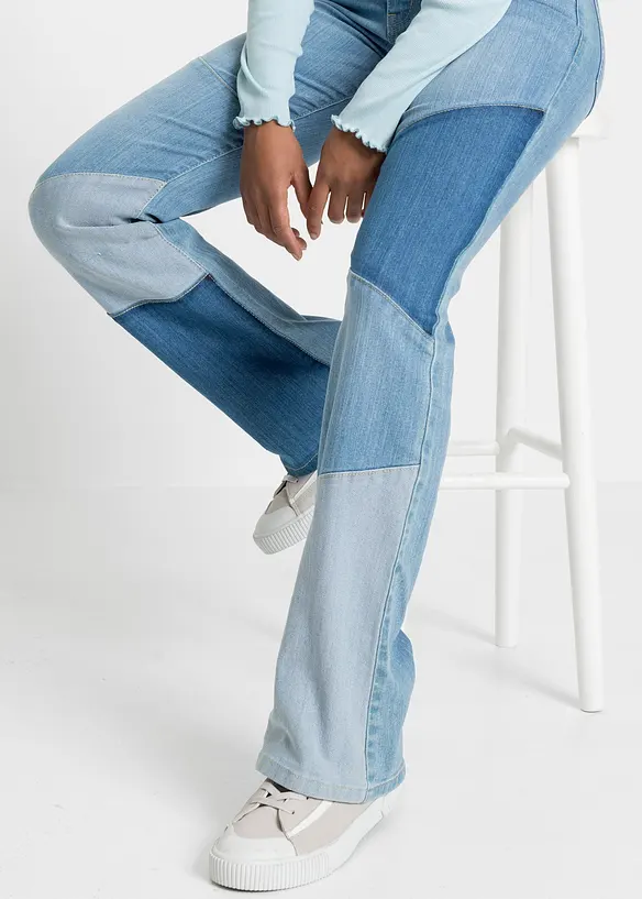 Flared Jeans Mid Waist, bonprix