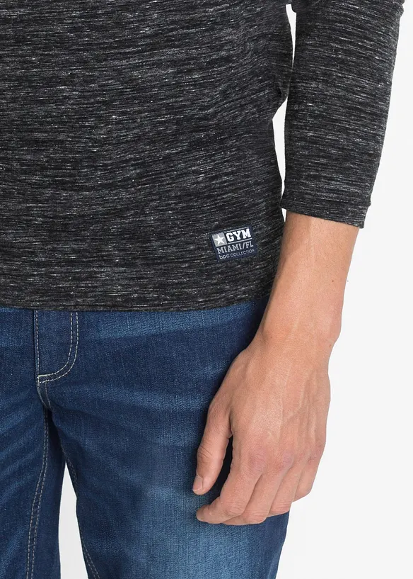 Långärmad T-shirt (3-pack), bonprix