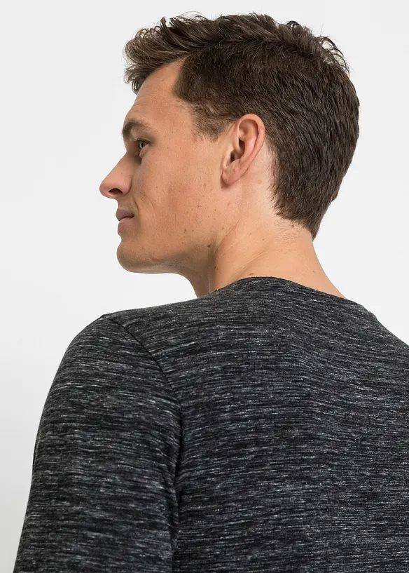 Långärmad T-shirt (3-pack), bonprix