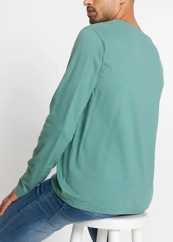 Långärmad T-shirt (3-pack), bonprix