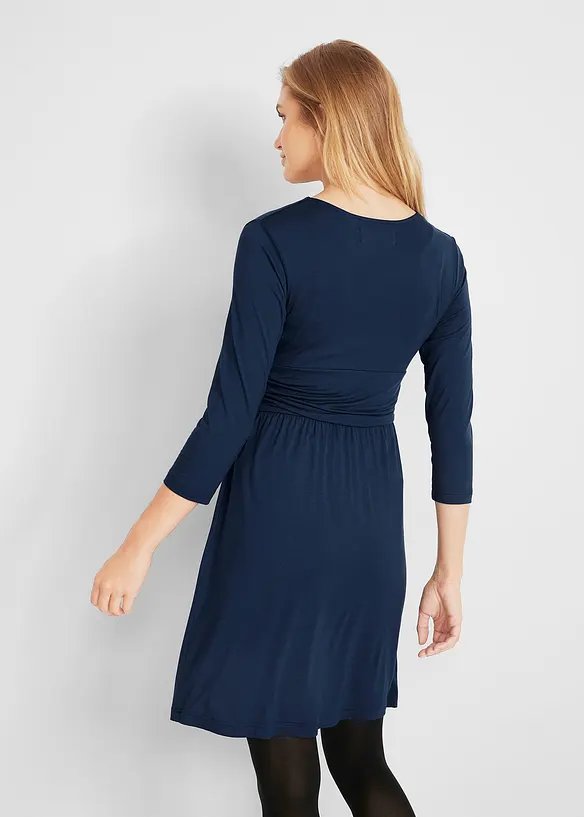 Mamma-/amningsklänning i stretchig viskos, bonprix