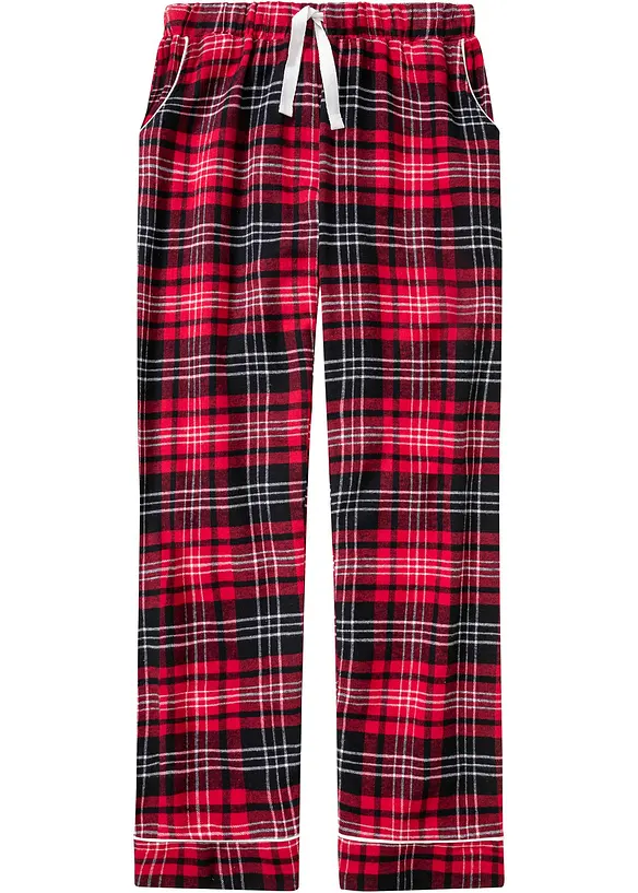 Vävd pyjamasbyxa i flanell, bonprix
