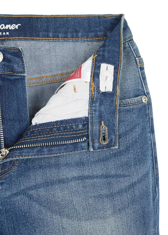 Slim Fit Jeans med justerbar midja för barn, Straight, bonprix