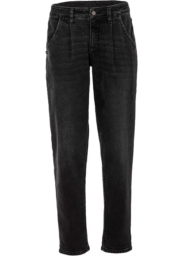 Barrel-jeans, Mid Waist, Stretch, bonprix
