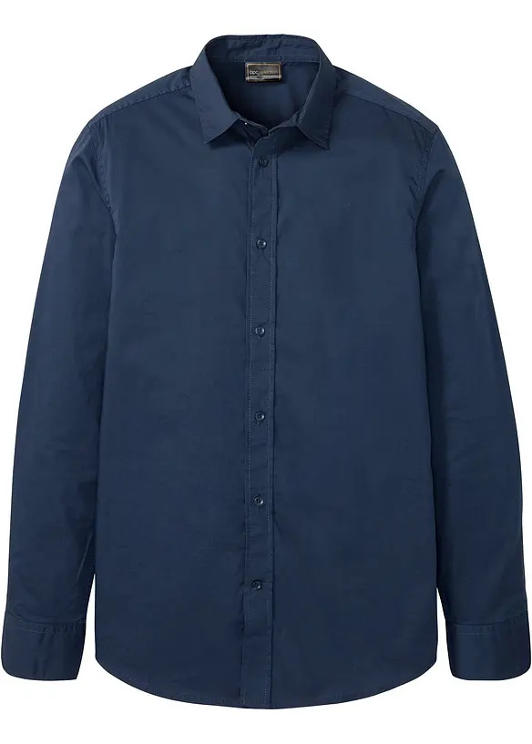 Stretchskjorta, Slim Fit, bonprix