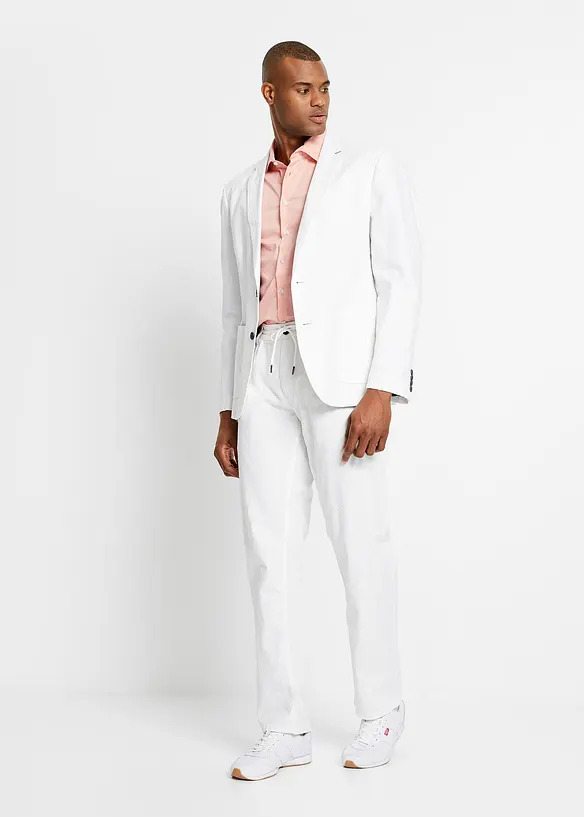 Kavaj med lin, Regular Fit, bonprix