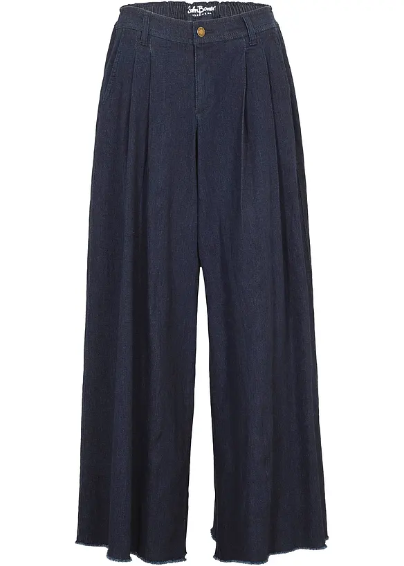 Wide Leg Jeans byxkjol, bonprix