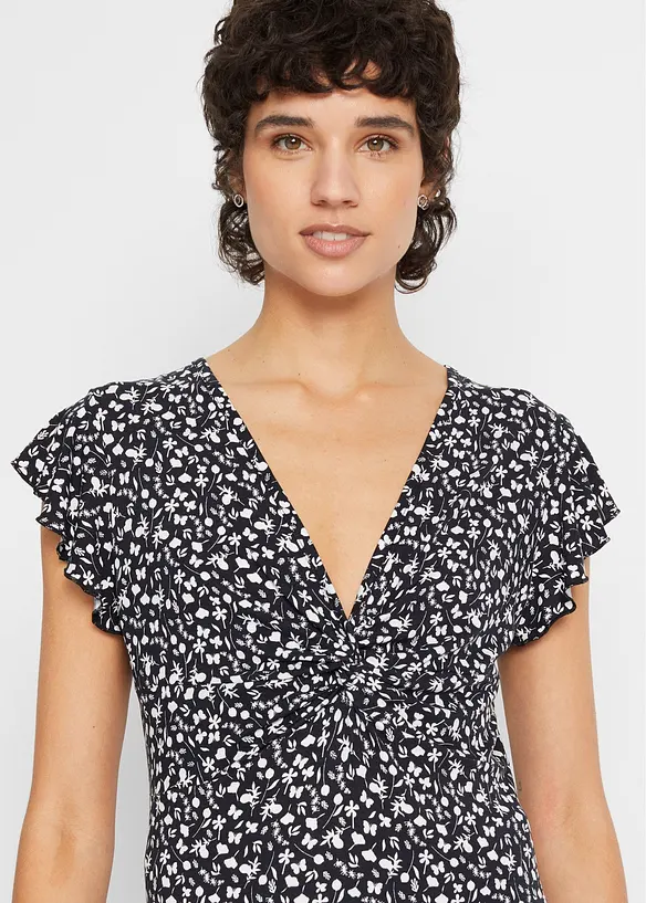 Blustopp av viskosmix, bonprix