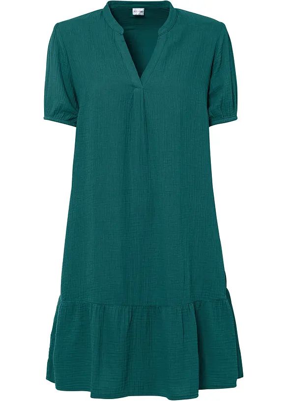 Miniklänning av muslin, bonprix