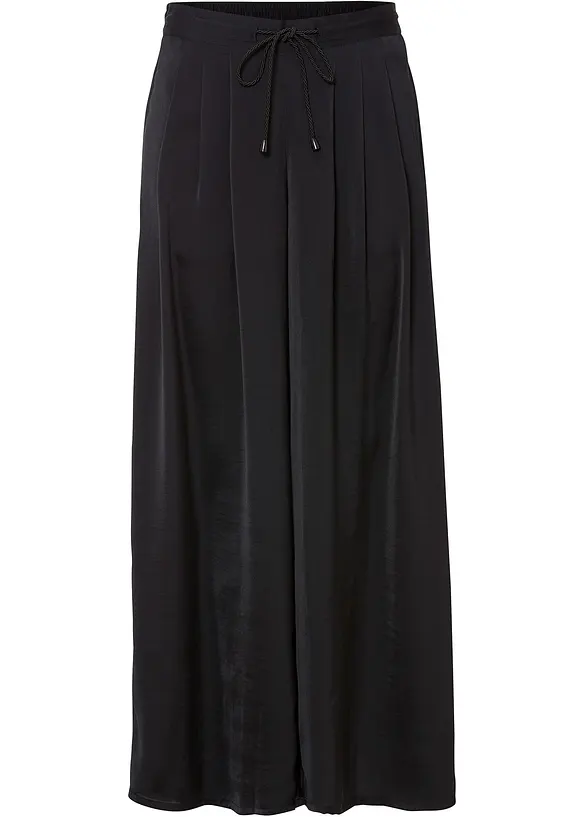 Culotter i följsam satin, bonprix