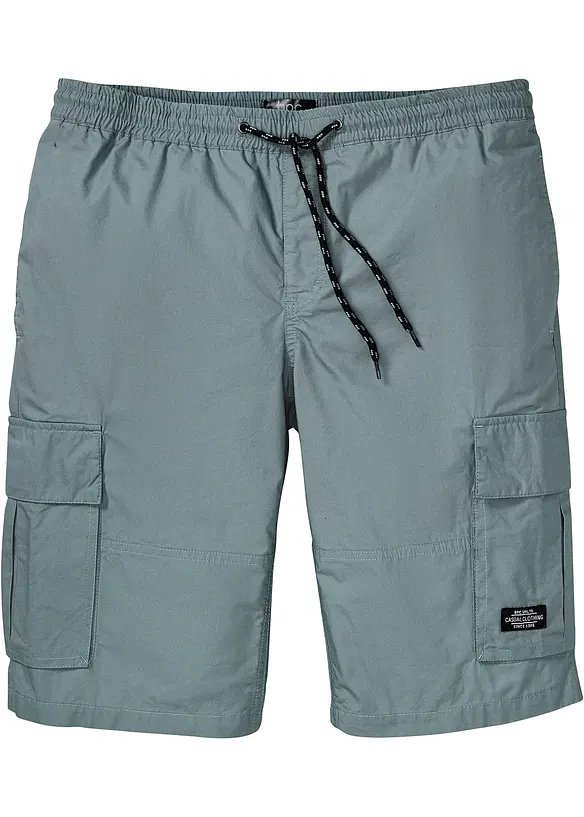 Dra på-shorts i cargomodell, Regular Fit, bonprix
