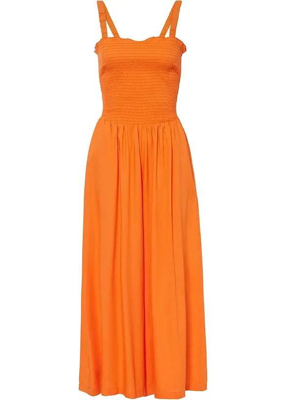 Jumpsuit i viskos med vida ben, bonprix