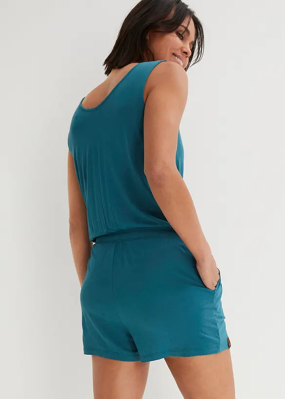 Jerseyplaysuit av mjuk viskos, bonprix