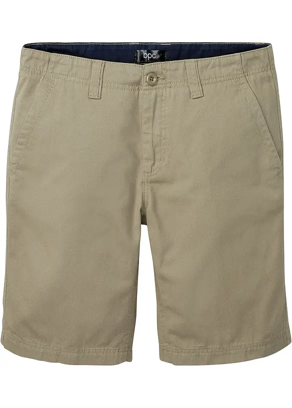 Bermudas i chinosmodell i ren bomull, Regular Fit, bonprix