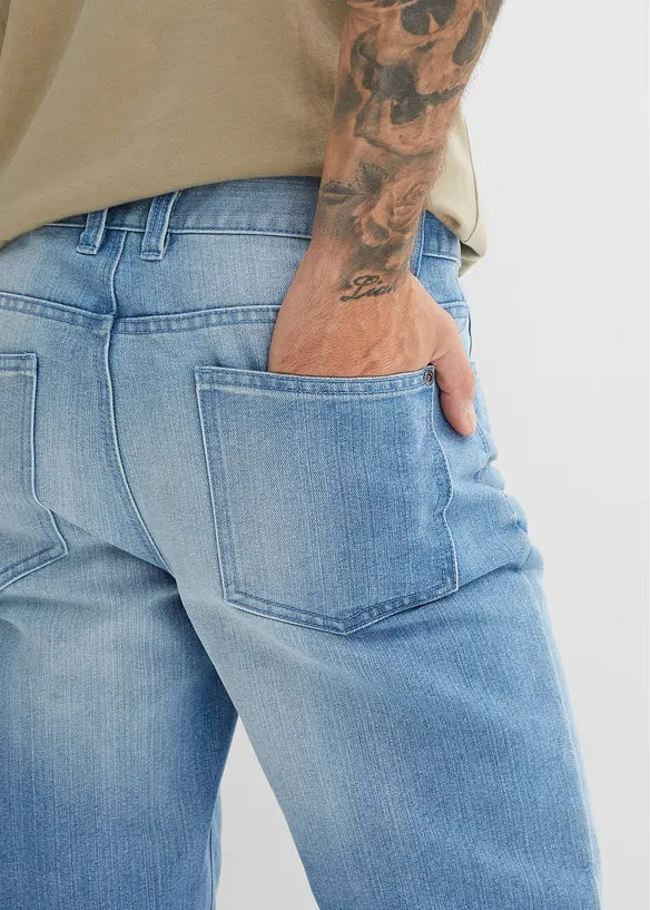 Jeans, klassisk passform, raka ben, bonprix