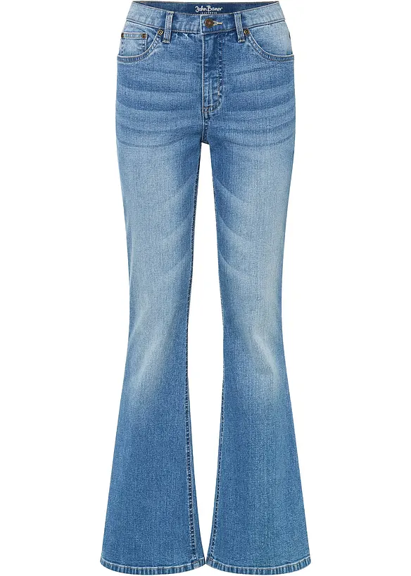 Flared Jeans High Waist, bonprix