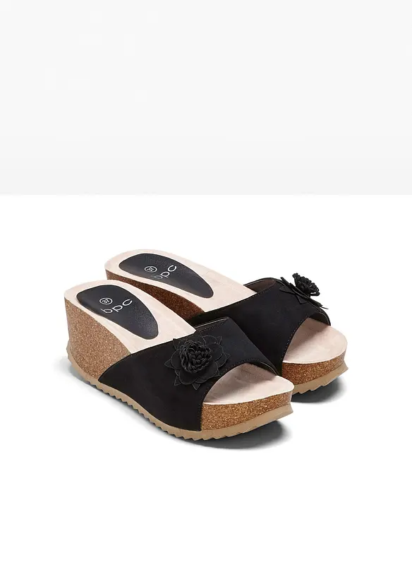 Toffla med kilklack, bonprix