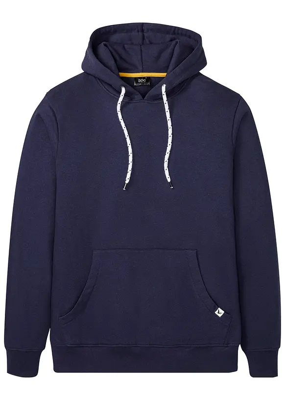 Sweatshirt med huva, bonprix