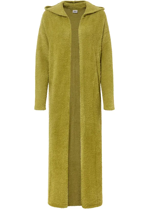 Cardigan i mjukt fluffgarn, bonprix