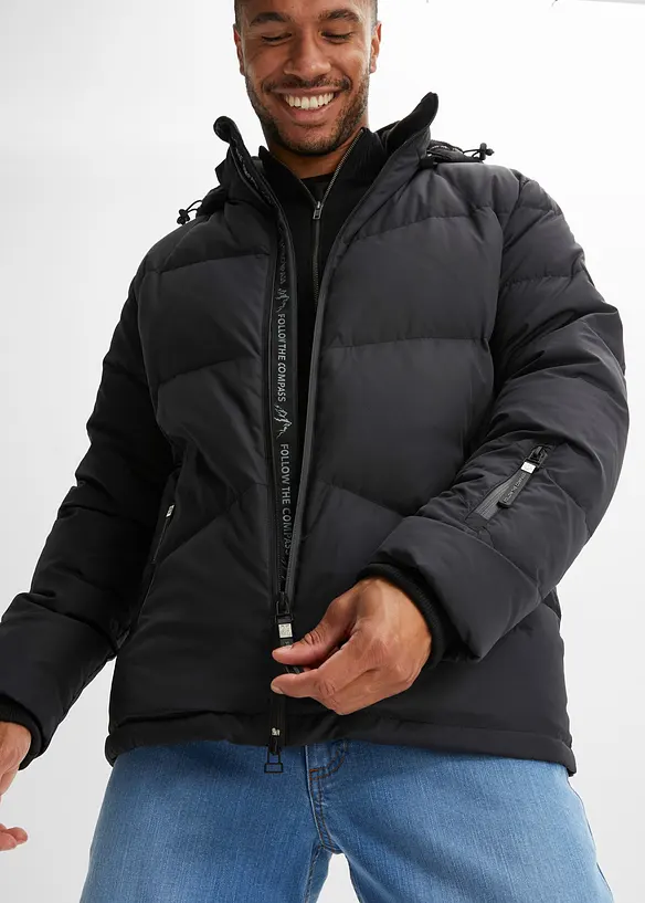 Dunjacka med återvunnet dun och isolerande värmefunktion, Essentials, bonprix