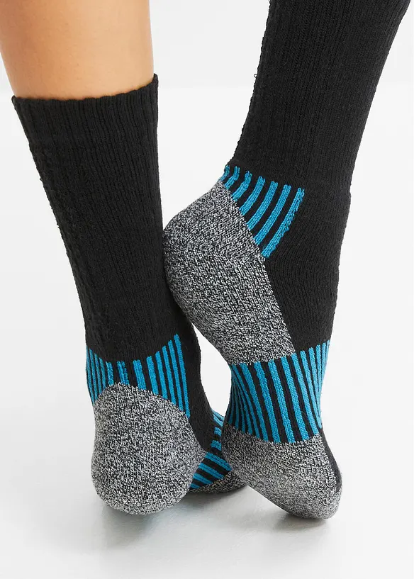 Termotennisstrumpor med frotté på insidan (5-pack), bonprix