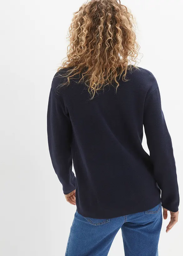 Finstickad cardigan, bonprix