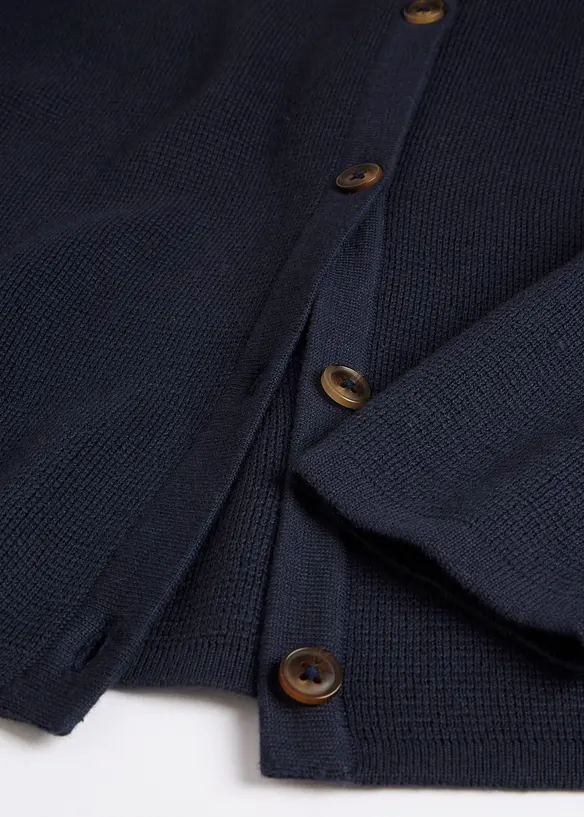 Finstickad cardigan, bonprix