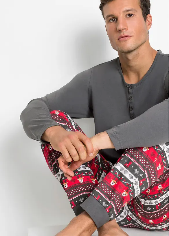 Pyjamas i bomull, bonprix