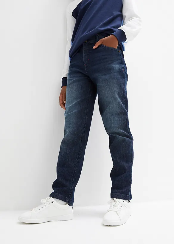 Barnjeans, avslappnad passform, reglerbar linning, bonprix