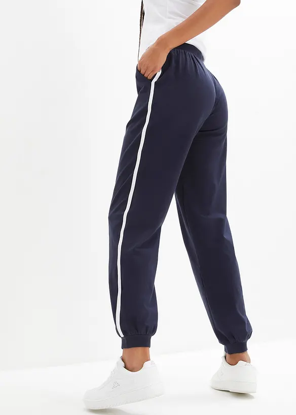 Joggingbyxa i bomullsmix, bonprix