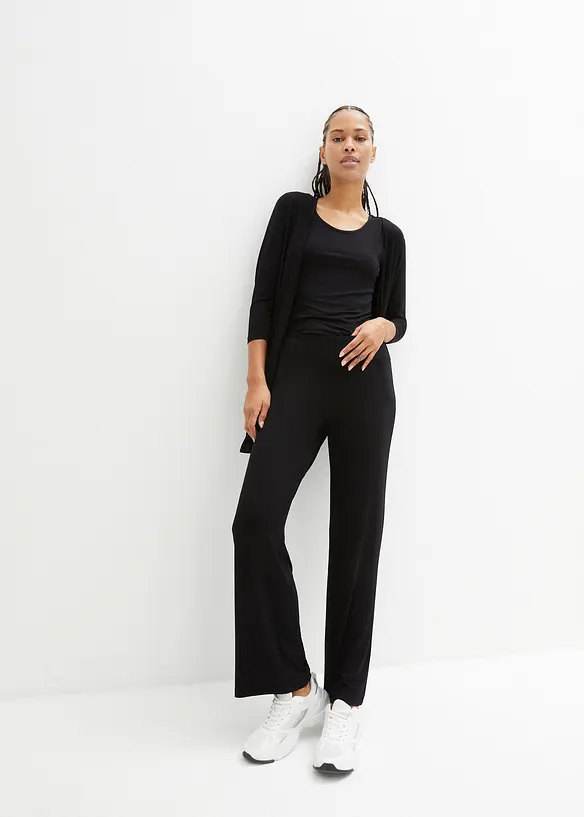 Mysdress med viskos (3 delar), bonprix