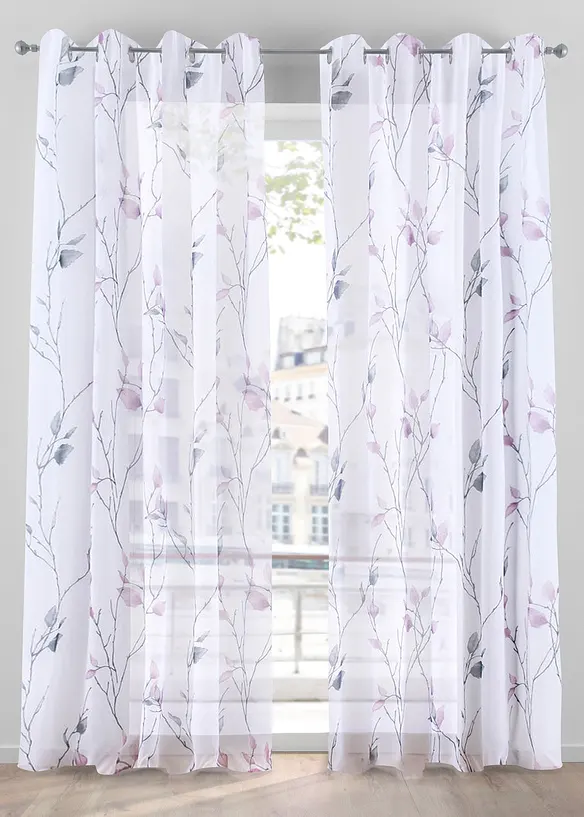 Gardin med återvunnen polyester (1-pack), bonprix