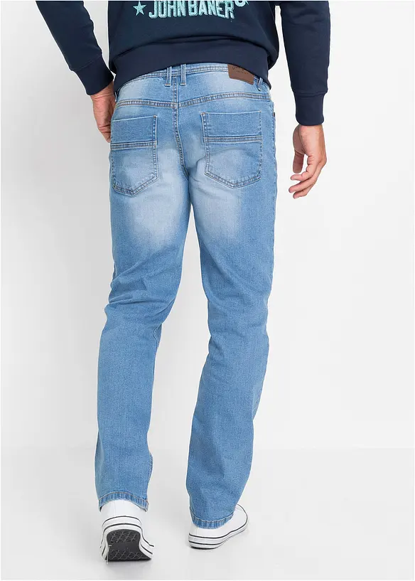 Tunna Regular Fit Stretch Jeans, Straight (2-pack), bonprix