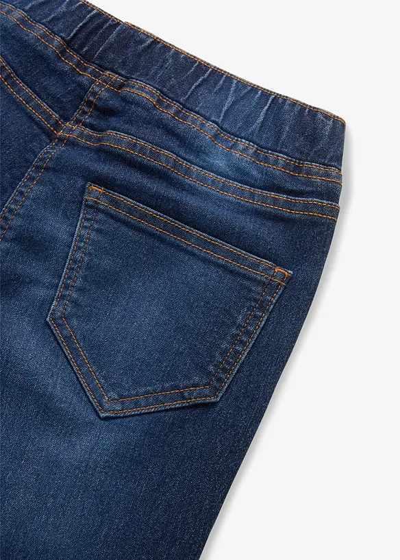 Jeggings med medelhög midja (2-pack), bonprix