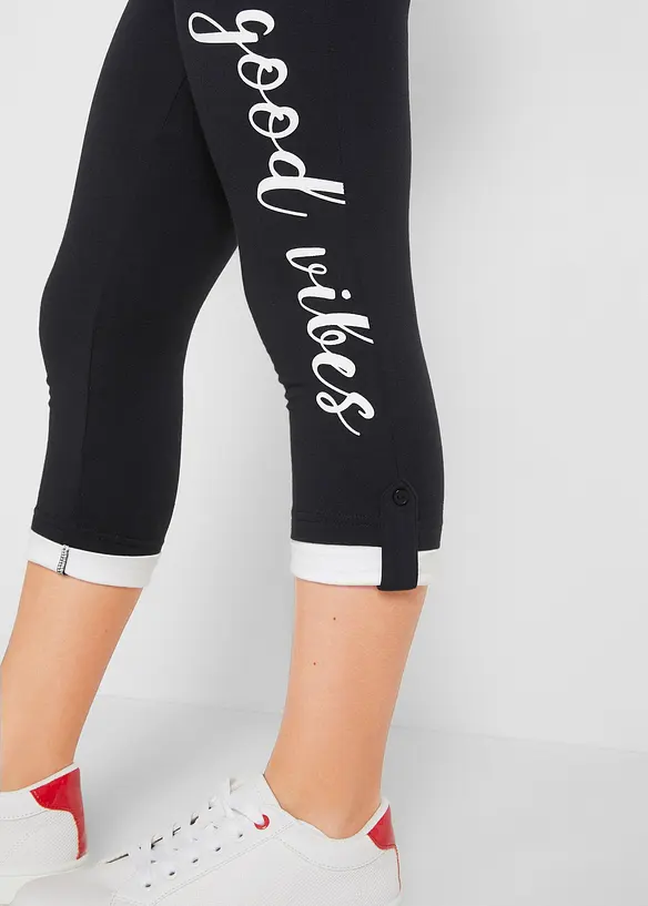 3/4-leggings med ekologisk bomull för barn, bonprix
