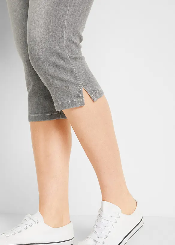 Stretchiga caprijeans (2-pack), bonprix