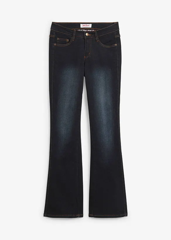 Bootcut Jeans Mid Waist, Shaping, bonprix