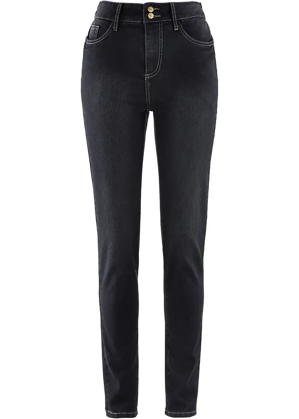 Super Stretch Highwaist Jeans i Slim Fit, bonprix