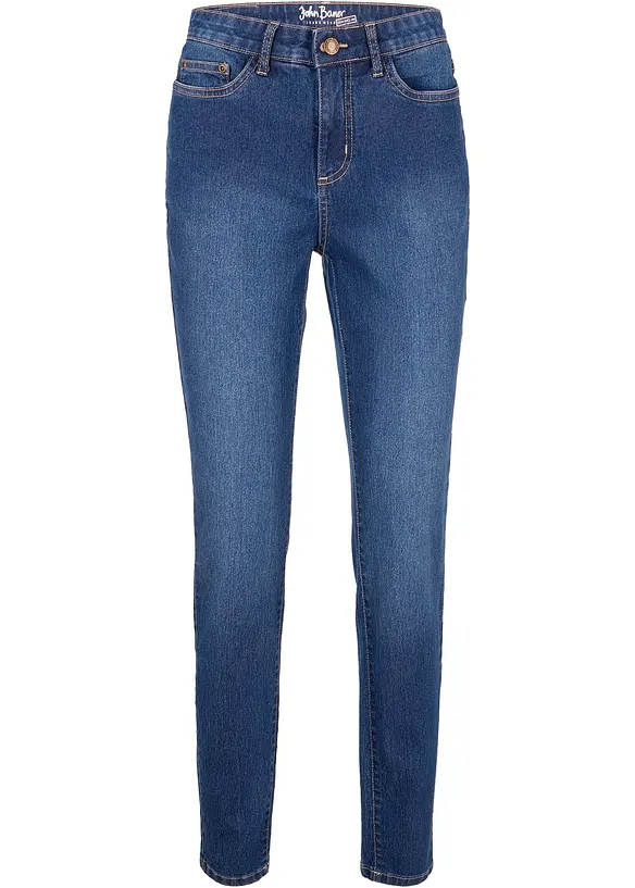 Skinny Jeans Mid Waist, Stretch, bonprix