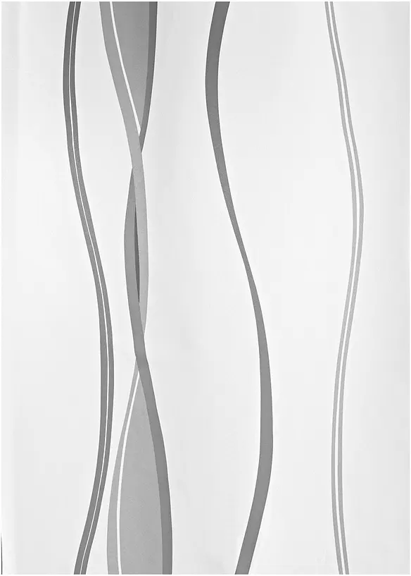 Gardin med vågmönster (1-pack), bonprix