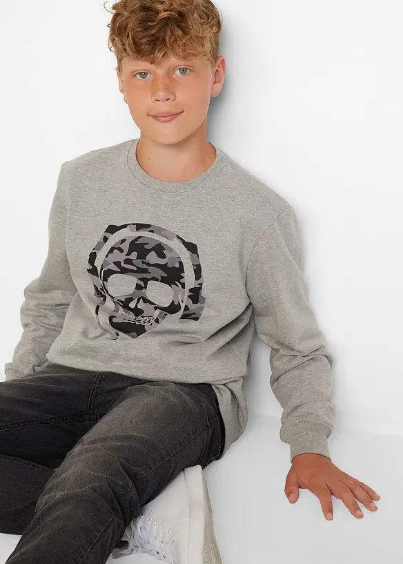 Sweatshirt för pojkar (2-pack), bonprix