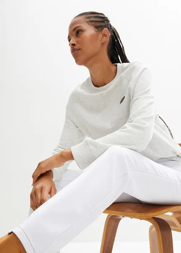 Stretchjeans Straight Mid Waist, bonprix