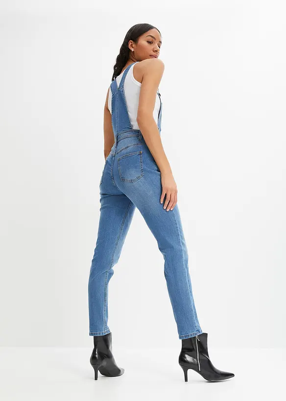 Jeanssnickarbyxa i boyfriendmodell, bonprix