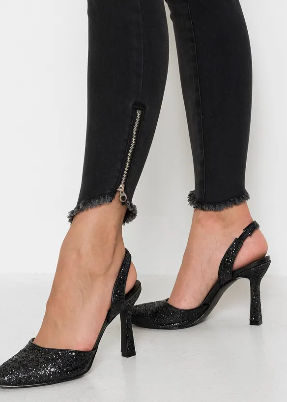 Skinny Jeans, Mid Waist, Stretch, bonprix