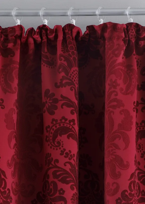 Mörkläggande gardinlängd i jacquard med termofunktion (1-pack), bonprix